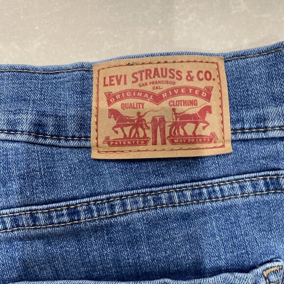 Levis San Francisco Demi Curve Classic Bootcut Jeans Womens Size 14 32x32 - Picture 4 of 4